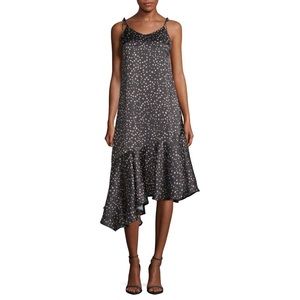 HAUTE ROGUE Star-Print Maxi Dress